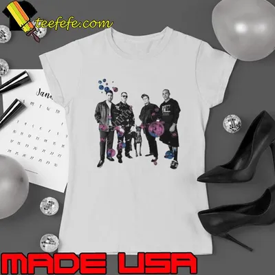 Fall out boy merch bubble tour photo shirt
