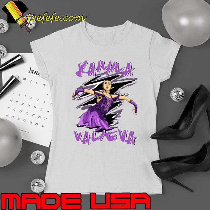 Fanart Kamila Valieva shirt