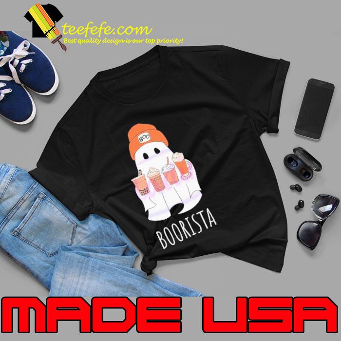 Funny Boorista Ghost Barista Coffee Lover Shirt Unisex Funny Boorista Ghost Barista Coffee Lover Shirt Unisex