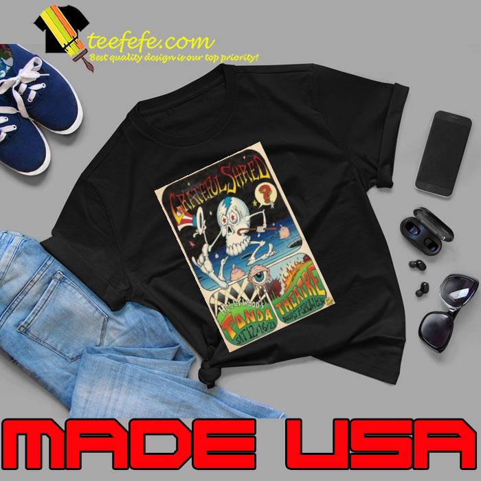 Grateful shred december 16 2023 los angeles ca poster tee s Unisex Grateful shred december 16 2023 los angeles ca poster tee s Unisex