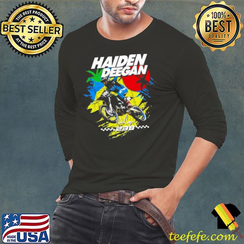Haiden Deegan 38 Daytona Shirt Long Sleeve Tee Haiden Deegan 38 Daytona Shirt Long Sleeve Tee