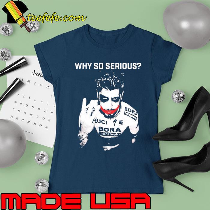 Hail Sagan Why So Serious Fitted Scoop Shirt Ladies tee Hail Sagan Why So Serious Fitted Scoop Shirt Ladies tee