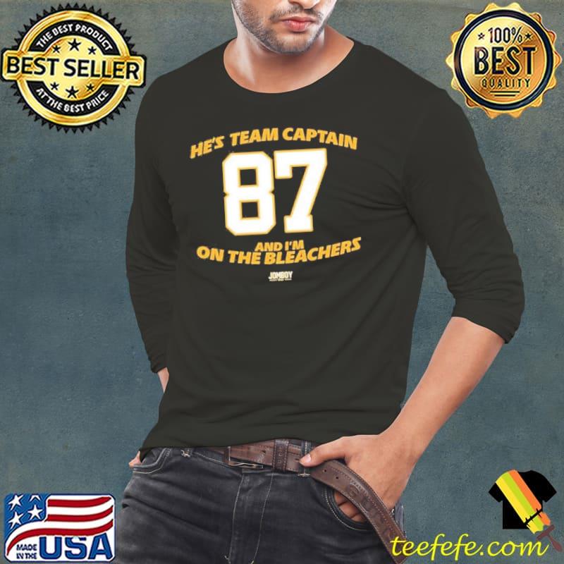 He’s Team Captain And I’m On The Bleachers shirt He’s Team Captain And I’m On The Bleachers shirt