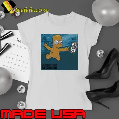 Homelander Mma Bart Simpson Soundplusvision Nevermind Shirt