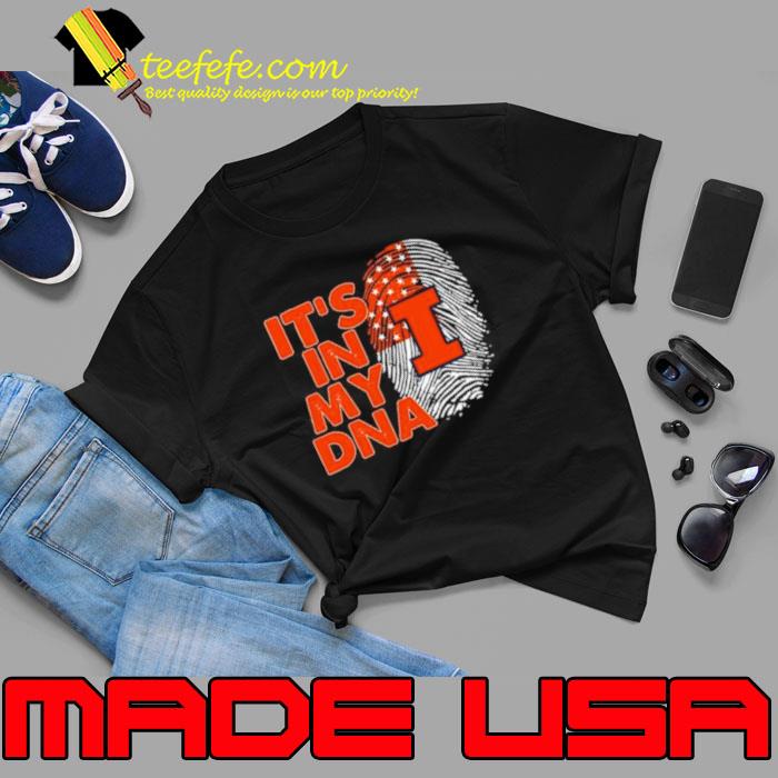 Illinois Fighting Illini Football 2023 It’s In My DNA s Unisex Illinois Fighting Illini Football 2023 It’s In My DNA s Unisex