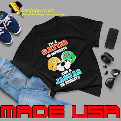 I’m A Gator On Saturdays And A Jaguar On Sundays Helmet 2023 Shirt