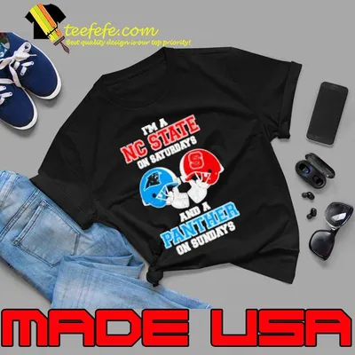 I’m A Nc State On Saturdays And A Panthers On Sundays Helmet 2023 Shirt