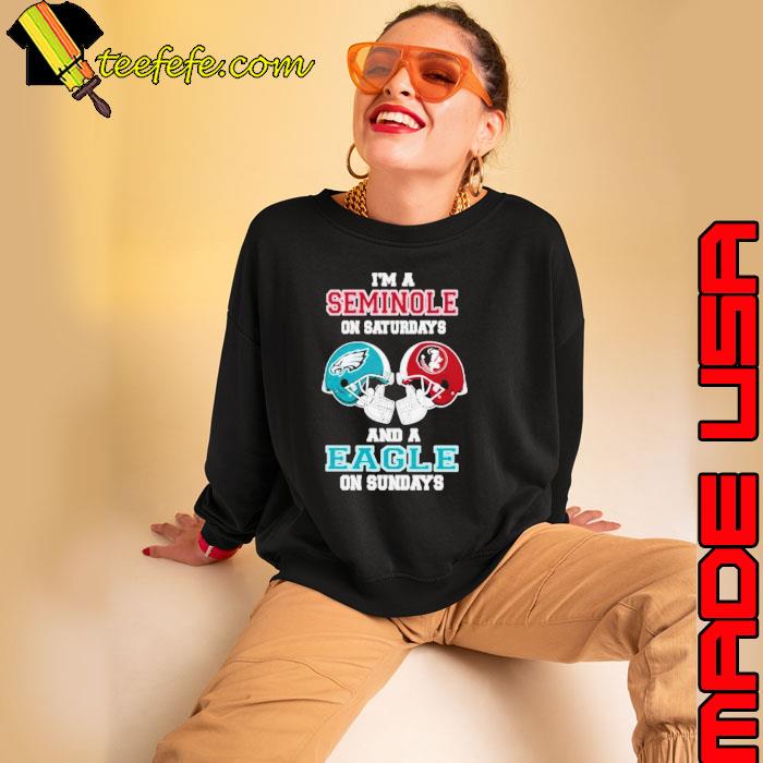 I’m A Seminoles On Saturdays And A Eagles On Sundays Helmet 2023 Shirt Sweatshirt I’m A Seminoles On Saturdays And A Eagles On Sundays Helmet 2023 Shirt Sweatshirt