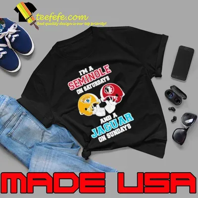 I’m A Seminoles On Saturdays And A Jaguars On Sundays Helmet 2023 Shirt