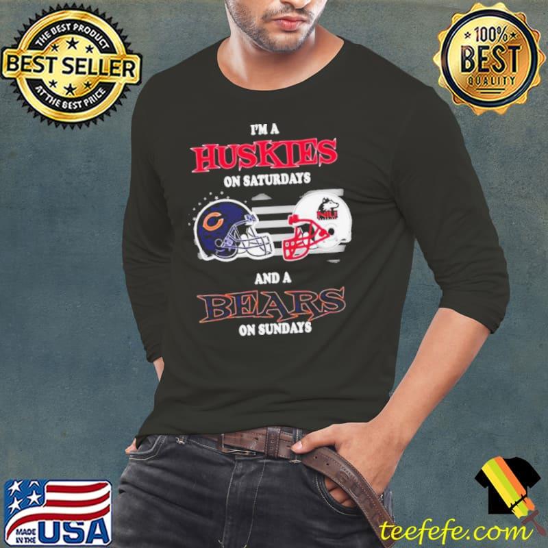 I’m An Chicago Bears On Saturdays And A Northern Illinois Huskies On Sundays 2023 s Long Sleeve Tee I’m An Chicago Bears On Saturdays And A Northern Illinois Huskies On Sundays 2023 s Long Sleeve Tee