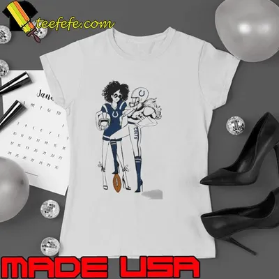 Indianapolis Colts G-III 4Her By Carl Banks Heather Gray Football Girls Graphic Fitted Shirt