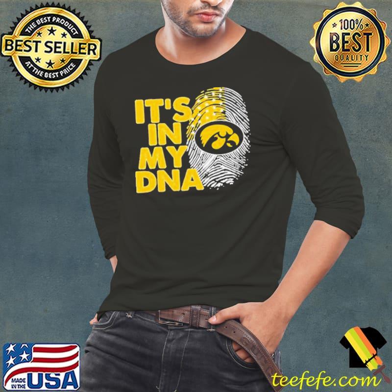 Iowa Hawkeyes Football 2023 It’s In My DNA s Long Sleeve Tee Iowa Hawkeyes Football 2023 It’s In My DNA s Long Sleeve Tee