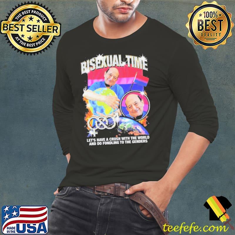 it’s Bisexual Time Thegoodshirt Shirt Long Sleeve Tee it’s Bisexual Time Thegoodshirt Shirt Long Sleeve Tee