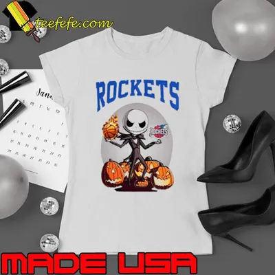Jack Skellington Houston Rockets Halloween shirt