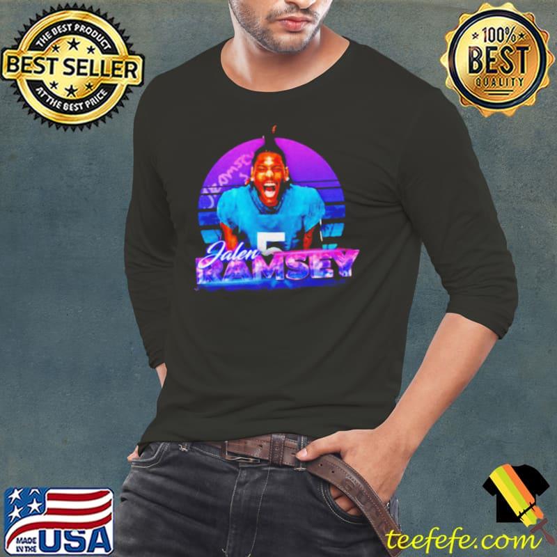 Jalen Ramsey Miami Neon Football Shirt - Peanutstee