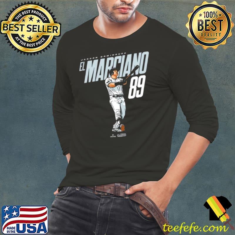 Jasson Domínguez El Marciano 89 New York Yankees Of Major League Baseball 2023 Shirt Long Sleeve Tee Jasson Domínguez El Marciano 89 New York Yankees Of Major League Baseball 2023 Shirt Long Sleeve Tee