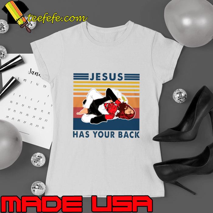 Jesus Has Your Back Taxan Vintage Christian T-Shirt