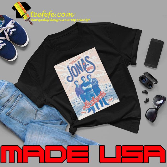 Jonas Brothers Saturday September 9 2023 5 Albums In 1 Night Los Angeles Shirt Jonas Brothers Saturday September 9 2023 5 Albums In 1 Night Los Angeles Shirt