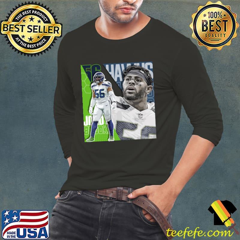 Jordyn Brooks an American football linebacker Seahawks 7 T-Shirt Long Sleeve Tee Jordyn Brooks an American football linebacker Seahawks 7 T-Shirt Long Sleeve Tee