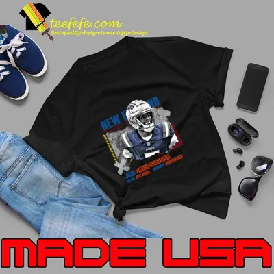JuJu Smith-Schuster Football New England Paper Poster Patriots 10 T-Shirt