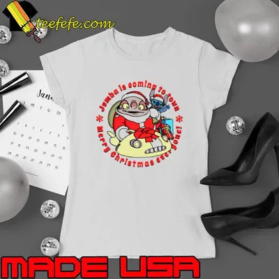 Jumba Is Coming To Town A Merry Christmas Everyone shirt