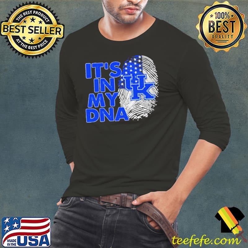 Kentucky Wildcats Football 2023 It’s In My DNA s Long Sleeve Tee Kentucky Wildcats Football 2023 It’s In My DNA s Long Sleeve Tee