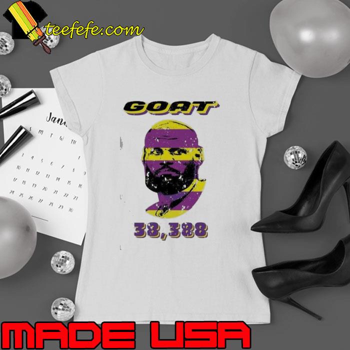 King LeBron James Goat 38,388 shirt