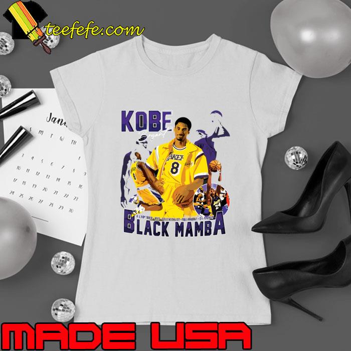 Kobe Bryant 8 24 Black Mamba American professional basketball player T-Shirt