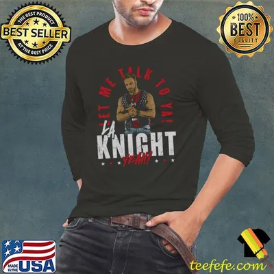 LA Knight Let Me Talk To Ya Stars T-Shirt