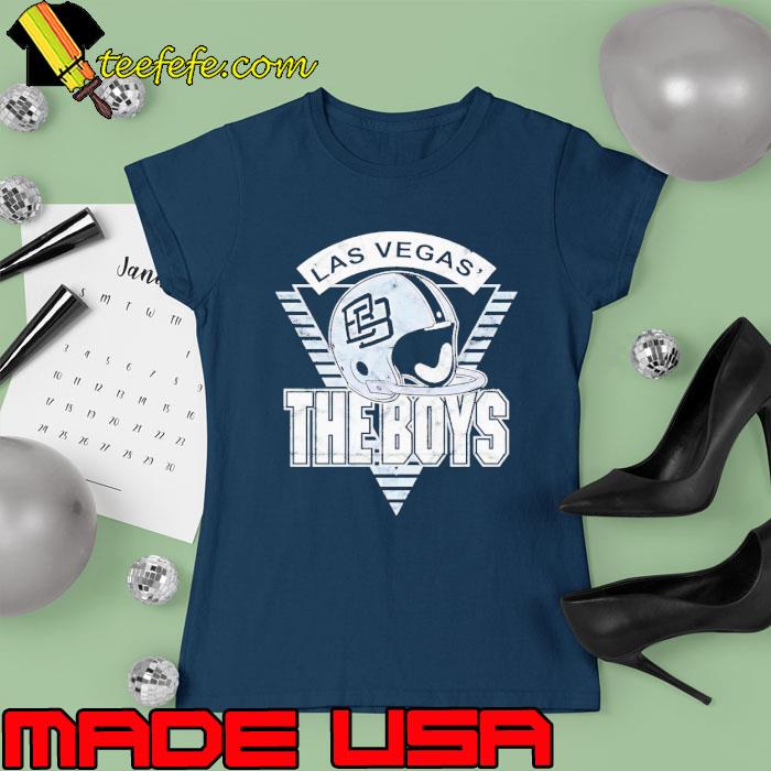 Las Vegas The Boys helmet football s Ladies tee Las Vegas The Boys helmet football s Ladies tee