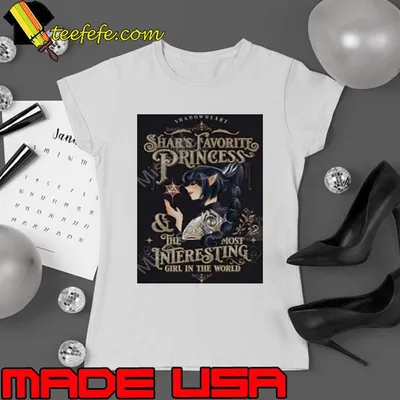 lianne Draws Shadowheart Shar’s Favorite Princess The Most Interesting Girl In The World shirt
