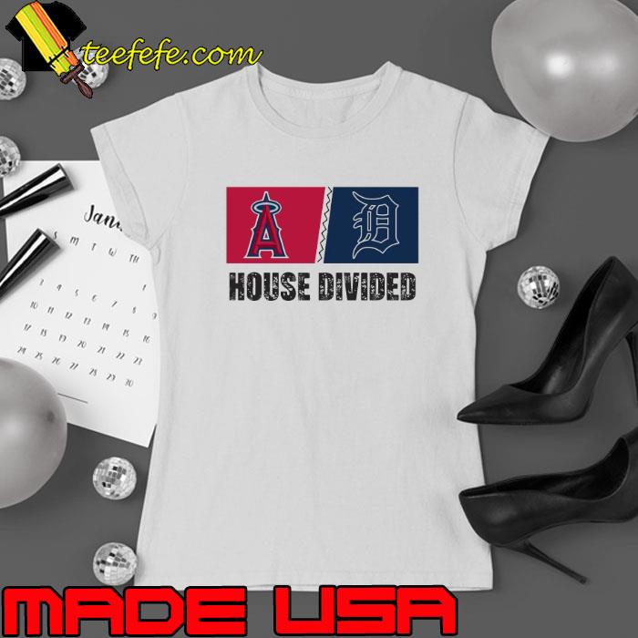 Los Angeles Angels vs Detroit Tigers House Divided Shirt