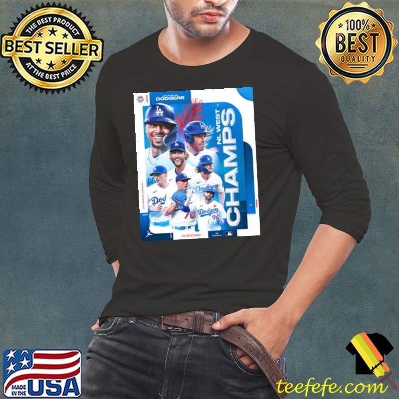 Los Angeles Dodger 10th Nl West Division Champions Shirt - Teefefe