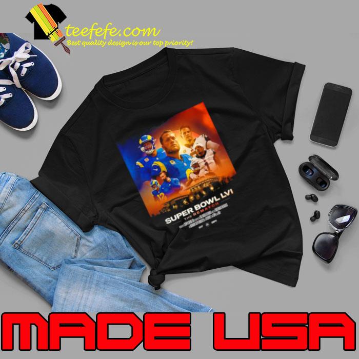 Los Angeles Rams vs Cincinnati Bengals 2023 Super Bowl LVI the Rematch s Unisex Los Angeles Rams vs Cincinnati Bengals 2023 Super Bowl LVI the Rematch s Unisex