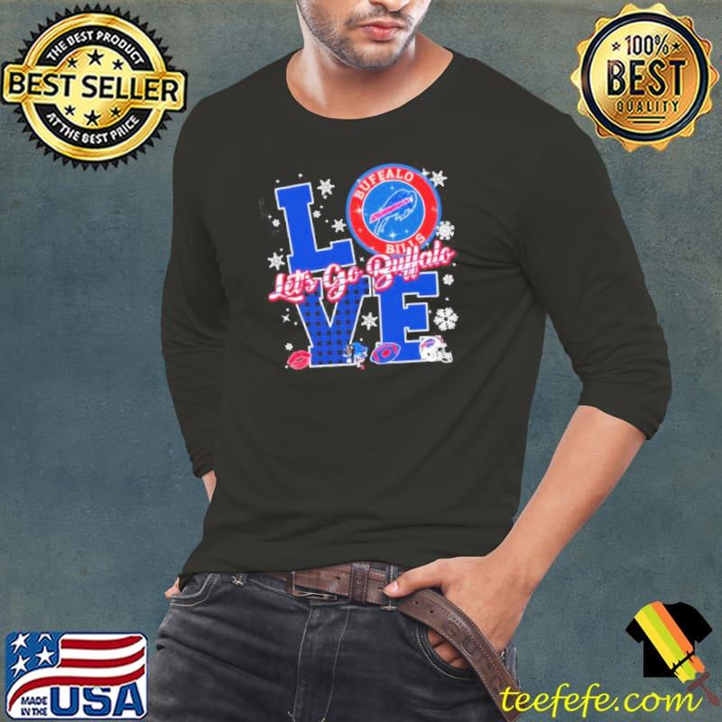 Love Let’s Go Buffalo Bills Christmas Shirt Long Sleeve Tee Love Let’s Go Buffalo Bills Christmas Shirt Long Sleeve Tee