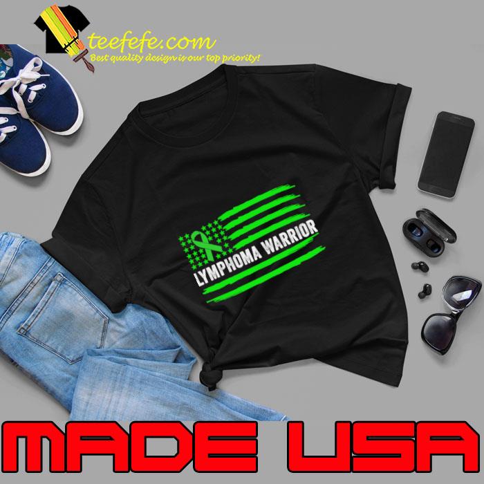 Lymphoma Warrior Lime Green American Vintage Flag T-Shirt Unisex Lymphoma Warrior Lime Green American Vintage Flag T-Shirt Unisex