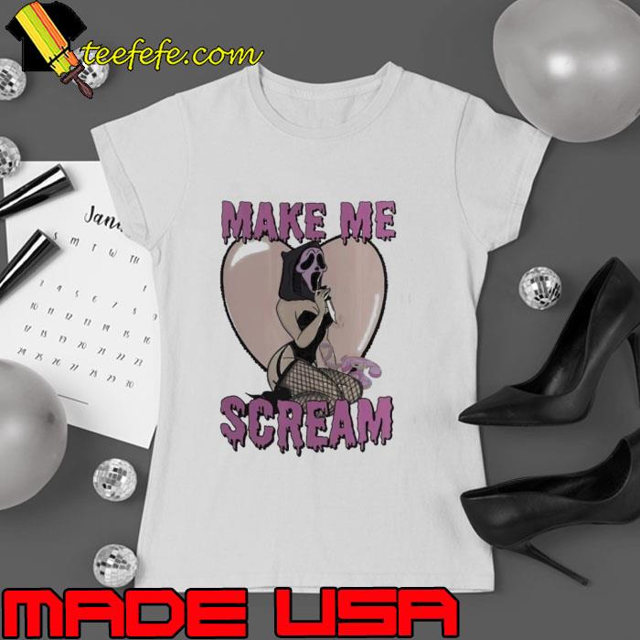 Make Me Scream Halloween Shirt Ladies tee Make Me Scream Halloween Shirt Ladies tee