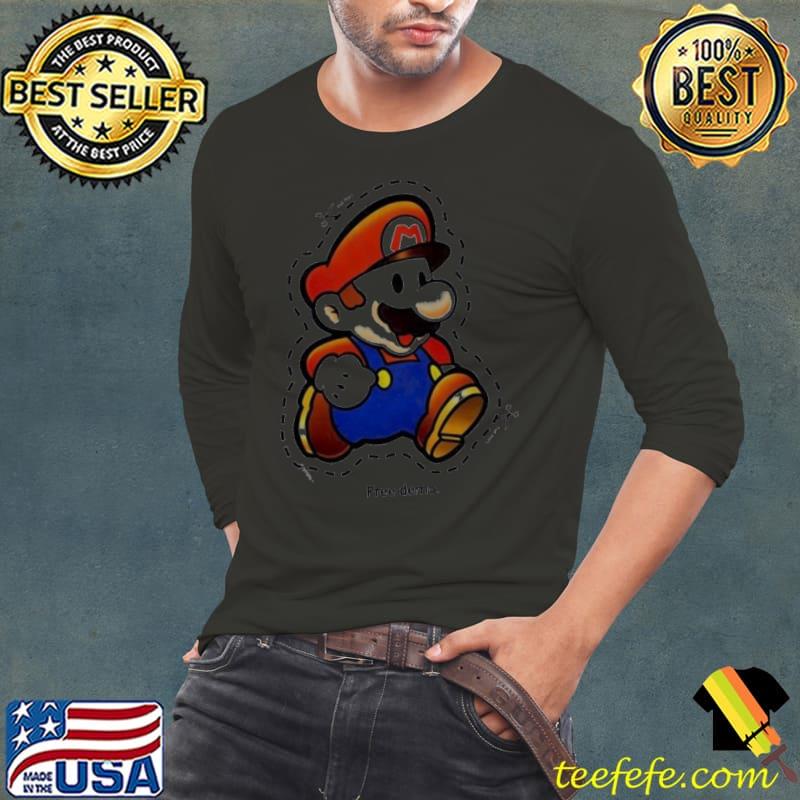 mario Free Demo Shirt Long Sleeve Tee mario Free Demo Shirt Long Sleeve Tee