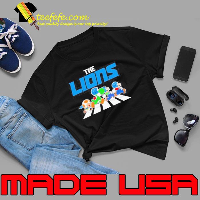 Mario The Detroit Lions Shirt Unisex Mario The Detroit Lions Shirt Unisex