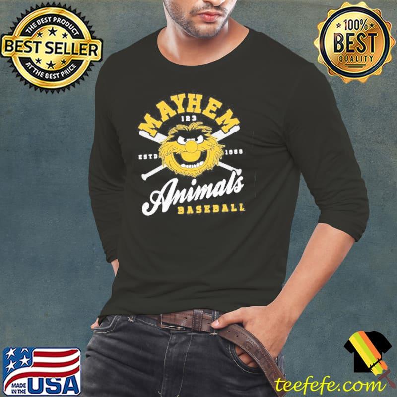 Mayhem estd 1969 animals baseball s Long Sleeve Tee Mayhem estd 1969 animals baseball s Long Sleeve Tee