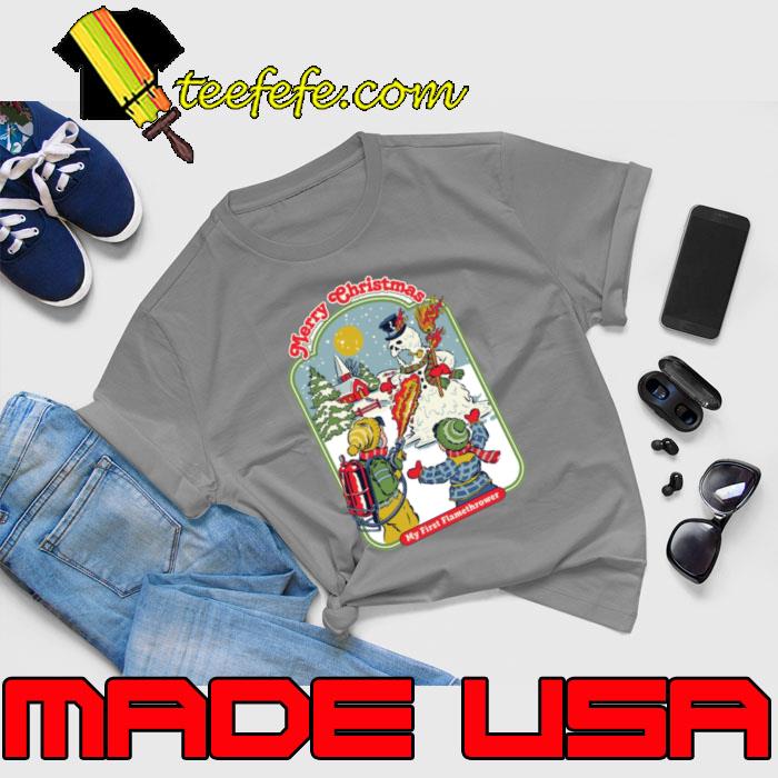 Merry Christmas my first flamethrower s Unisex Merry Christmas my first flamethrower s Unisex