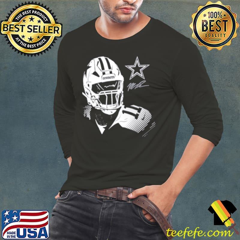 Micah Parsons Navy Dallas Cowboys Player Graphic Shirt