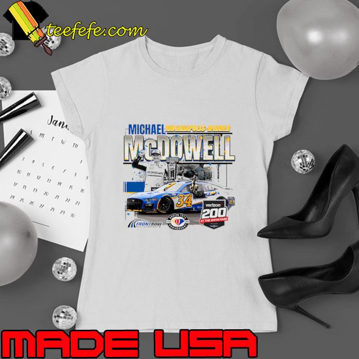 Michael McDowell Brickyard Race Winner Nascar T-Shirt Michael McDowell Brickyard Race Winner Nascar T-Shirt