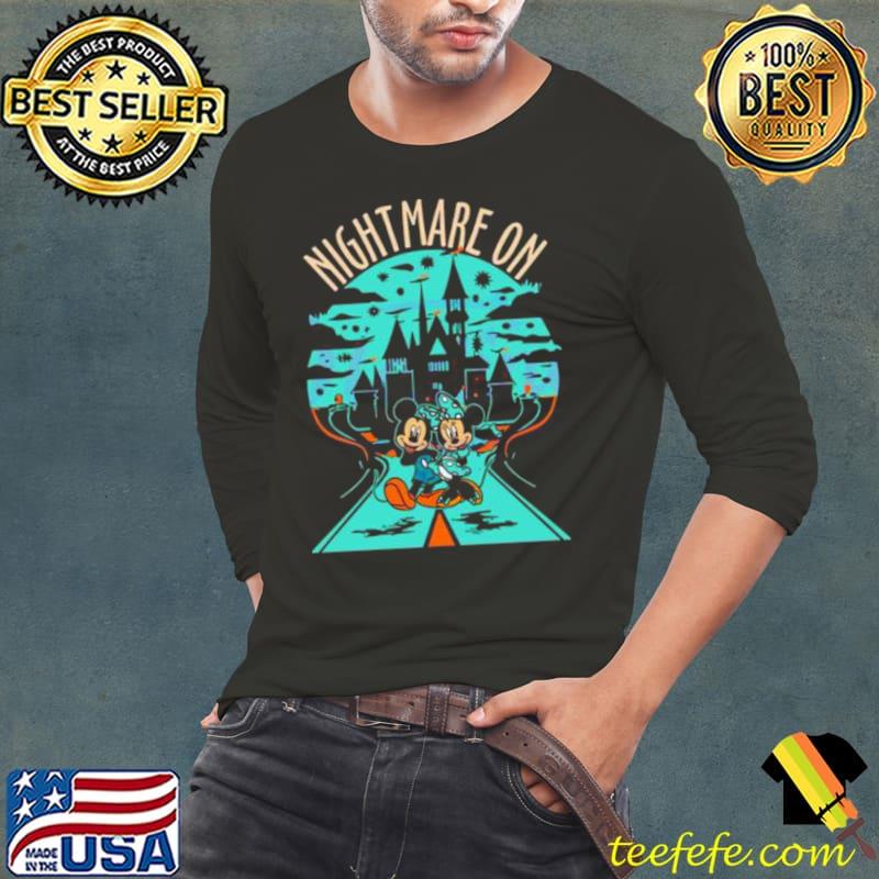 Mickey Mouse Nightmare On The Street Vintage Disney Halloween 2023 Shirt Long Sleeve Tee Mickey Mouse Nightmare On The Street Vintage Disney Halloween 2023 Shirt Long Sleeve Tee