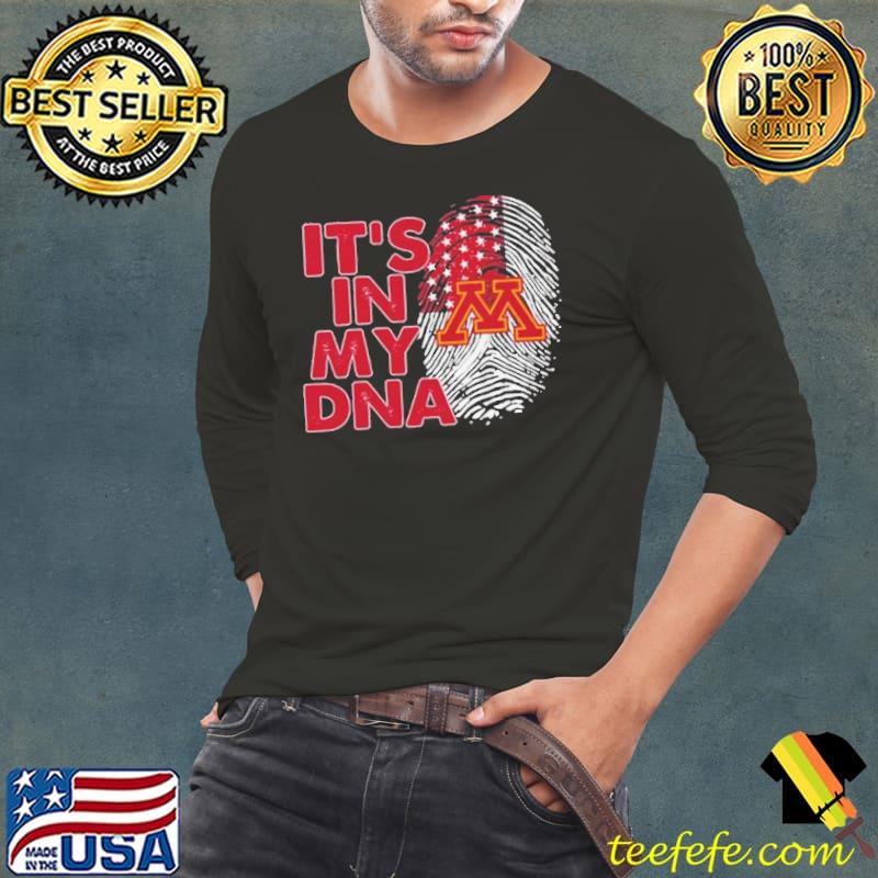Minnesota Golden Gophers Football 2023 It’s In My DNA s Long Sleeve Tee Minnesota Golden Gophers Football 2023 It’s In My DNA s Long Sleeve Tee
