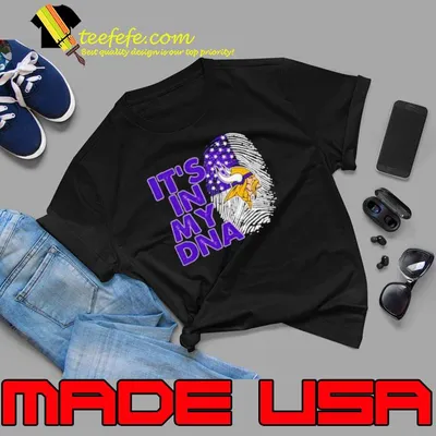 Minnesota Vikings Football 2023 It’s In My DNA shirt