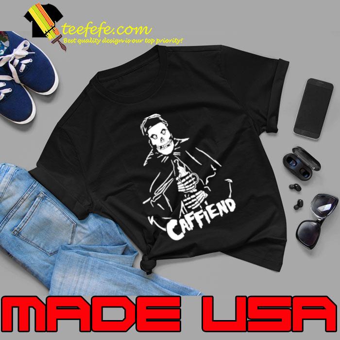 Misfits White Ghost The CafFiend Shirt Unisex Misfits White Ghost The CafFiend Shirt Unisex