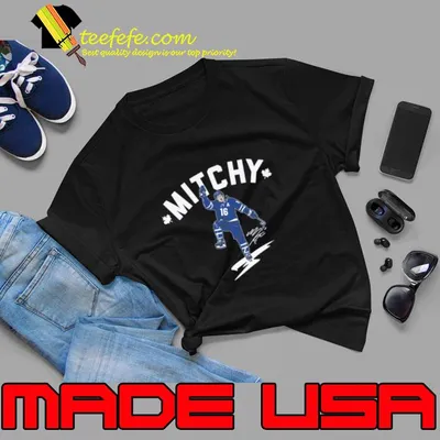 Mitchell Marner Mitchy Signature A Canandian Ice Hockey T-Shirt