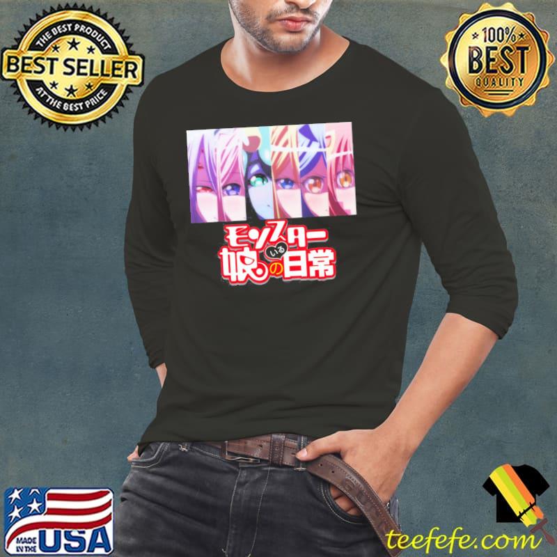 Monster Anime Musume Shirt Long Sleeve Tee Monster Anime Musume Shirt Long Sleeve Tee