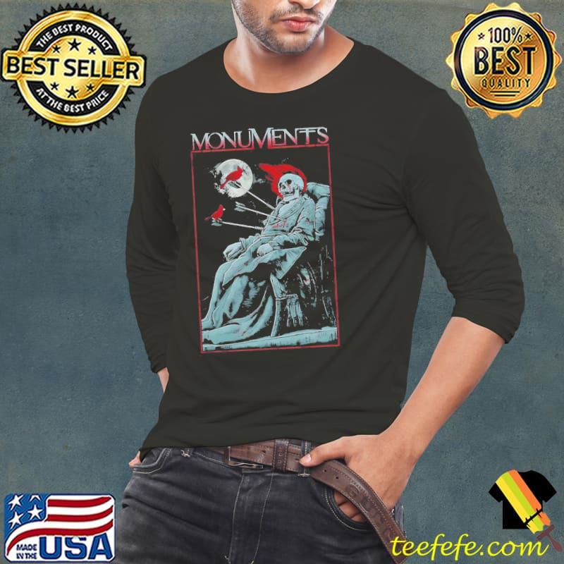 Monuments The Inal Skull Shirt Long Sleeve Tee Monuments The Inal Skull Shirt Long Sleeve Tee